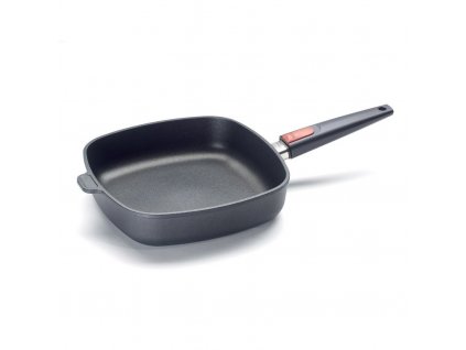 Non-stick pan TITANIUM NOWO 24 x 24 cm, removable handle, titanium, WOLL