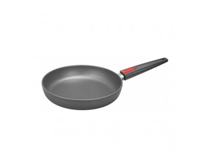 Non-stick pan TITANIUM NOWO 32 cm, for induction, removable handle, titanium,  WOLL 