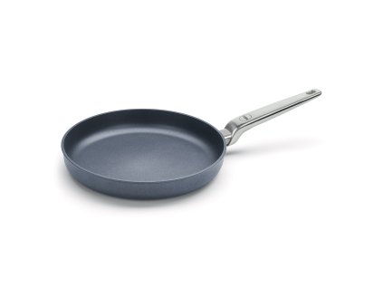 Non-stick pan DIAMOND LITTLE PRO 28 cm, with stainless steel handle, induction, titanium, WOLL