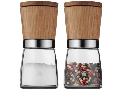 Salt and pepper mill set CERAMIL, wood, WMF