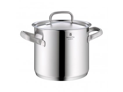 Tall stockpot GOURMET PLUS 24 cm, matt stainless steel, WMF