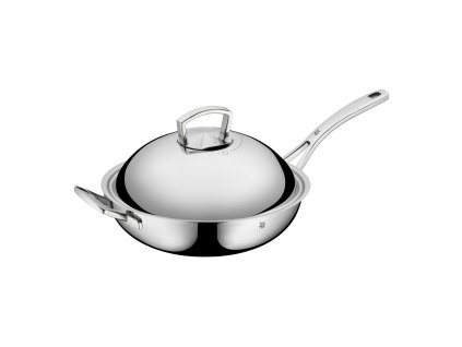 Wok MULTIPLY 32 cm, with lid, stainless steel, WMF