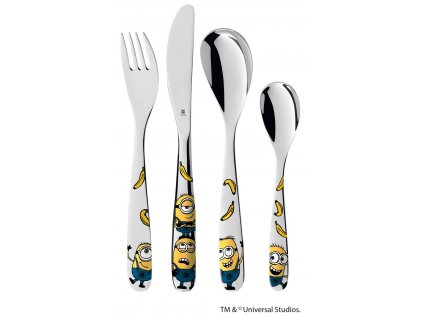 Kids cutlery set MINIONS, 4 pcs, WMF
