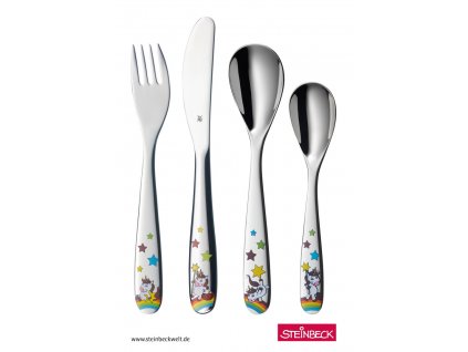 Kids cutlery set UNICORN, 4 pcs, WMF