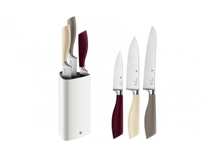 Set of knives with a block Elements "Joy" WMF