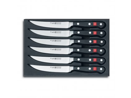 Steak knife set CLASSIC, 6 pcs, Wüsthof