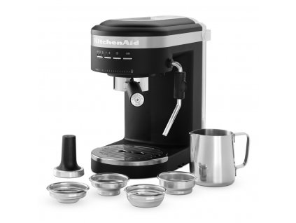 Semi-automatic coffee machine 5KES6403EBM, matt black, KitchenAid