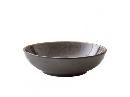 Dining bowl 20 cm, black/grey, Bitz