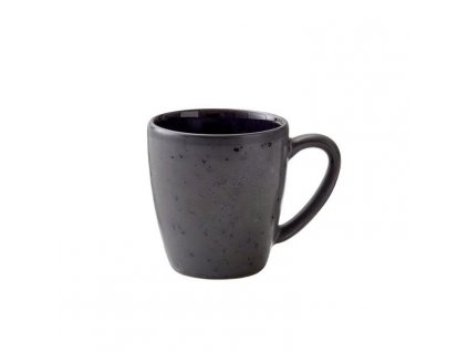 Tea mug 190 ml, black/dark blue, Bitz