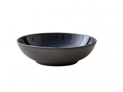 Dining bowl 20 cm, black /dark blue, Bitz