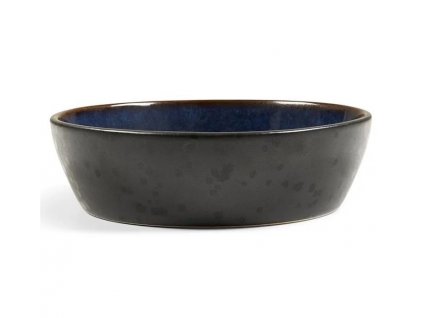 Serving bowl 18 cm, black/dark blue, Bitz