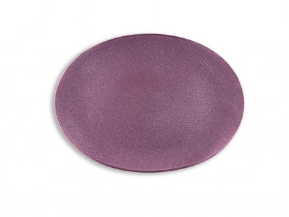 Serving platter 45 x 34 cm, black/purple, Bitz
