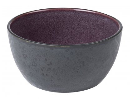 Serving bowl 14 cm, black/purple, Bitz