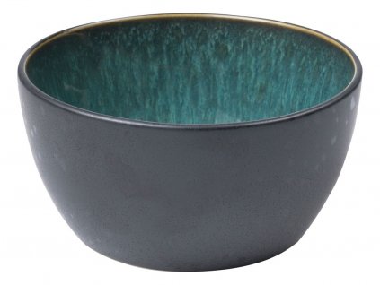 Serving bowl 14 cm, black/green, Bitz