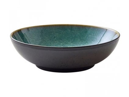 Salad bowl 24 cm, black/green, Bitz