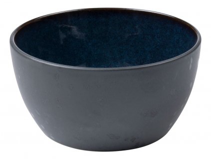Serving bowl 14 cm, black/dark blue, Bitz