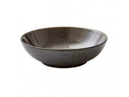 Salad bowl 24 cm, black/grey, Bitz