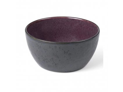 Serving bowl 12 cm, black/purple, Bitz