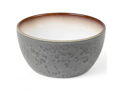 Serving bowl 14 cm, grey/cream, Bitz