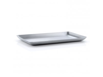 Multifunctional tray BASIC 13 x 22 cm, matt stainless steel, Blomus