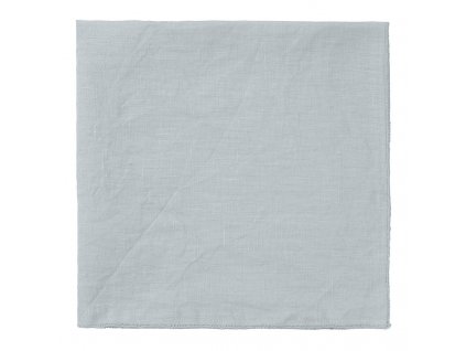 Cloth napkin LINEO 42 x 42 cm, light grey, linen, Blomus