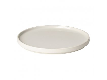 Dessert plate PILAR 20 cm, cream, Blomus