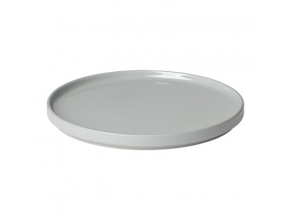 Dessert Plate PILAR 20 cm, grey, Blomus