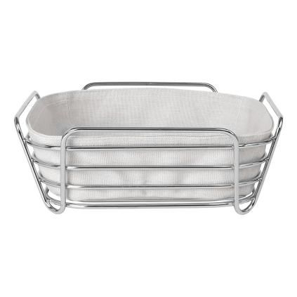 Bread basket DELARA 26 cm, big, beige, Blomus
