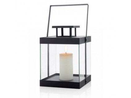 Scented candle FRAGA ⌀ 13 cm, Soft Linen, Blomus