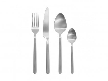 Dining cutlery set STELLA, 16 pcs, silver, Blomus