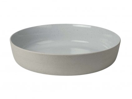 Salad bowl SABLO L 34,5 cm, light grey, Blomus