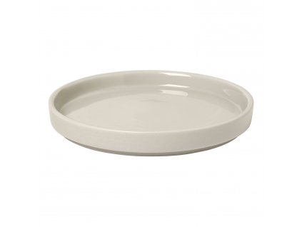 Dessert plate PILAR ⌀ 14 cm, cream, ceramic, Blomus