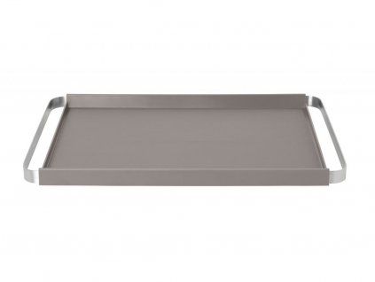 Serving tray PEGOS 50 x 32 cm, grey, Blomus