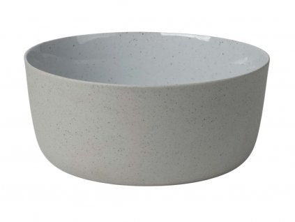 Serving bowl SABLO L 20 cm, grey, Blomus