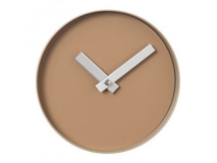 Wall clock RIM 20 cm, brown, Blomus