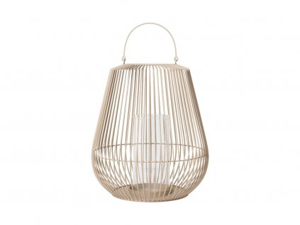 Lantern NIDEA 62 cm, beige, Blomus