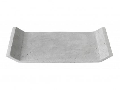 Decorative tray MOON 30 x 20 cm, light grey, Blomus