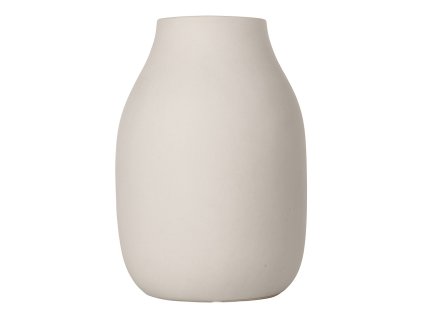 Vase COLORA L 20 cm, cream, Blomus