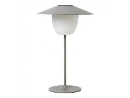 Portable table lamp ANI 33 cm, LED, light grey, Blomus