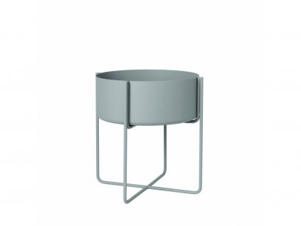 Flower stand KENA 41 cm, light grey, Blomus