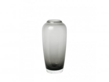 Vase LETA 17 cm, smoke glass, Blomus