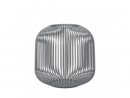Lantern LITO M 27 cm, grey, steel, Blomus
