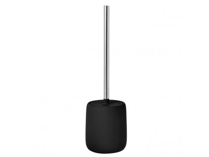 Toilet brush holder SONO, black, Blomus