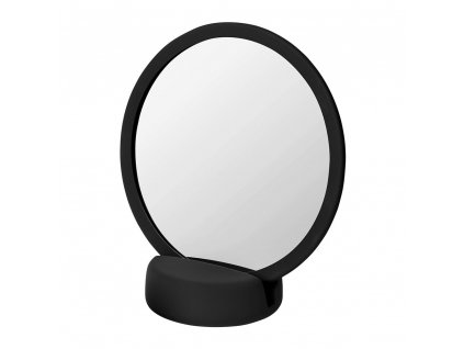 Cosmetic mirror SONO, black, Blomus