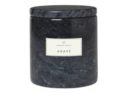 Scented candle FRABLE AGAVE, 8 cm, Grey, Blomus