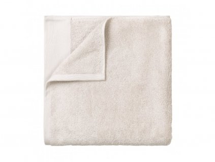 Bath towel RIVA 70 x 140 cm, cream, Blomus