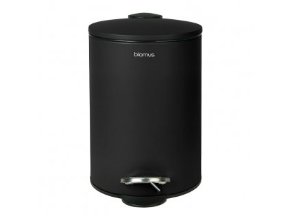 Bathroom bin TUBO 3 l, black, Blomus