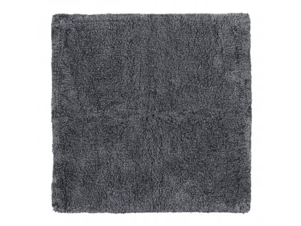 Bathroom rug TWIN 60 x 60 cm, dark grey, Blomus