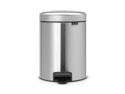 Pedal bin NEWICON 5 l, fingerproof resistant, matt steel, Brabantia