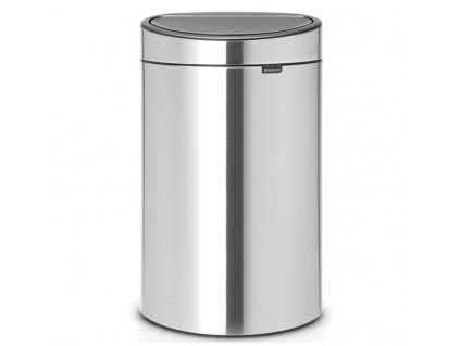 Touch top bin TOUCH BIN NEW 40 l, fingerprint resistant, matt steel, Brabantia